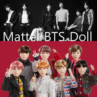 Boneca Mattel BTS Prestige/Jung Kook/Jimin/RM/Jin/j-Hope