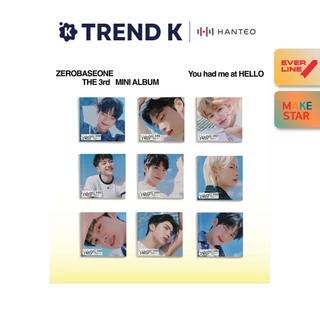 ZEROBASEONE - 3rd Mini Album [You had me at HELLO] (Digipack Ver.)