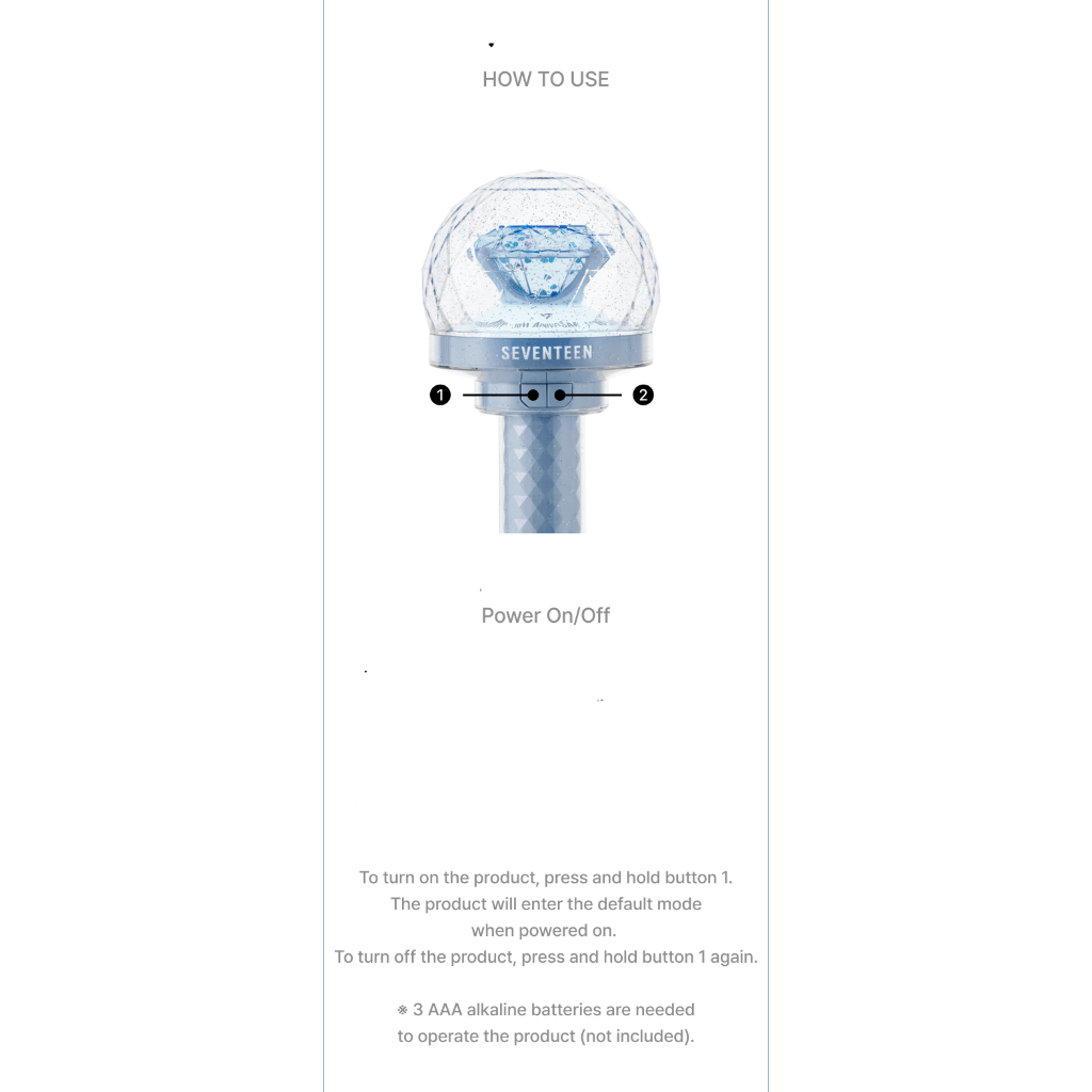 SEVENTEEN - Official Light Stick VER.3 10th Anniv. | Shopee Brasil
