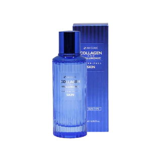 3w clinic collagen & hyaluronic water-full skin 120ml em Oferta na Shopee
