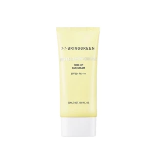 Bring Green Super Lemon Glutathione Tone Up Sun Cream 50ml em Oferta na Shopee
