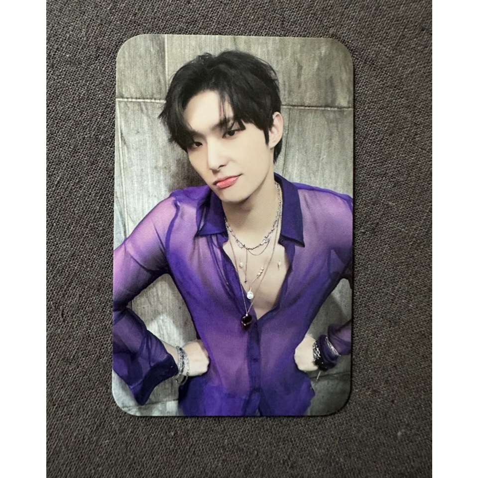 ATEEZ [GOLDEN HOUR : Part . 1] Cartão Fotográfico Oficial Toktoq
