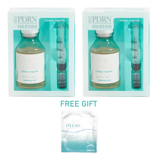 (Dermalina Combo Com Presente) PDRN EXO Solution Salmon Ampoule * 2
