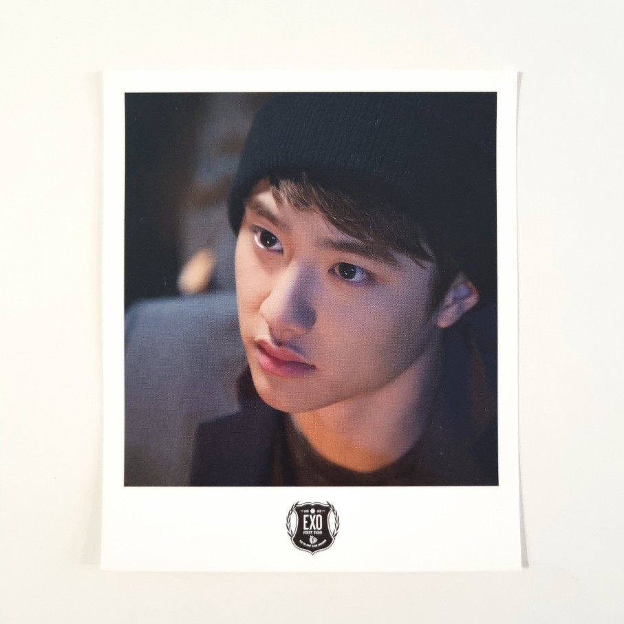 EXO Cartão Oficial Polaroid Card Wolf Original-Agora Raro , Nova