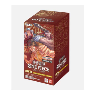 One Piece Card "Paramount War" Booster  Korean 1 BOX (OPK-02)