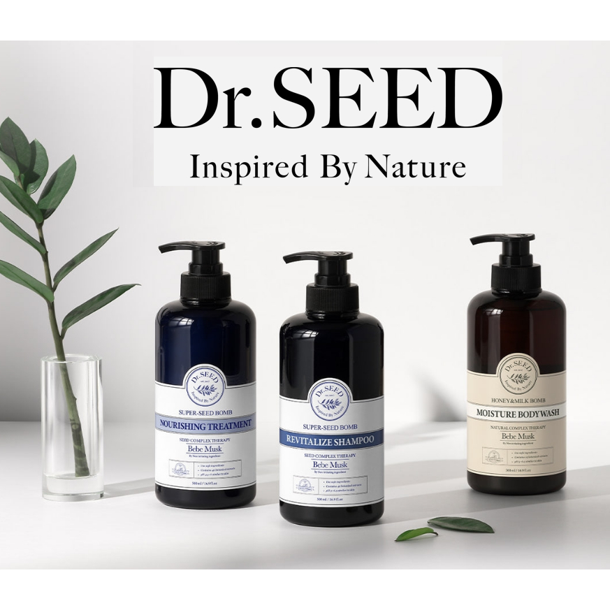 Dr.SEED] Shampoo , Tratamento E Sabonete Líquido 500ml , 2 Tipos