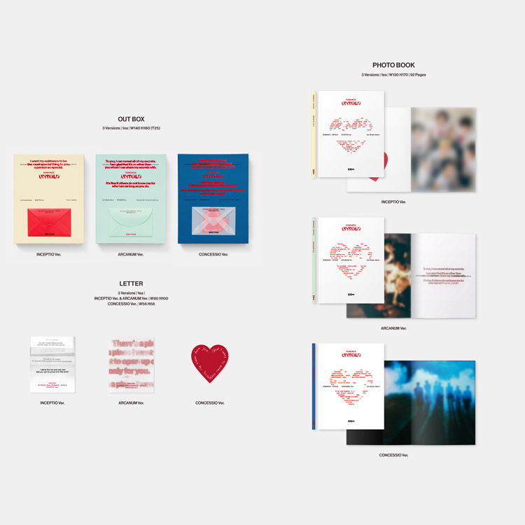 ENHYPEN - 2nd Album [ ROMANCE:UNTOLD ] | Shopee Brasil