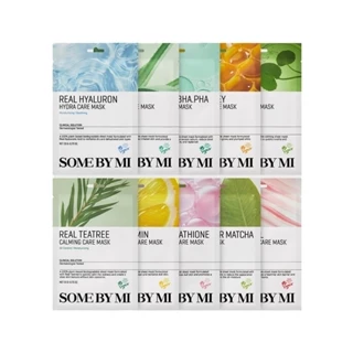 some by mi real mask 20ml 10ea 10types em Oferta na Shopee