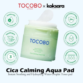 TOCOBO OFFICIAL cica calming aqua pad 60pads em Oferta na Shopee