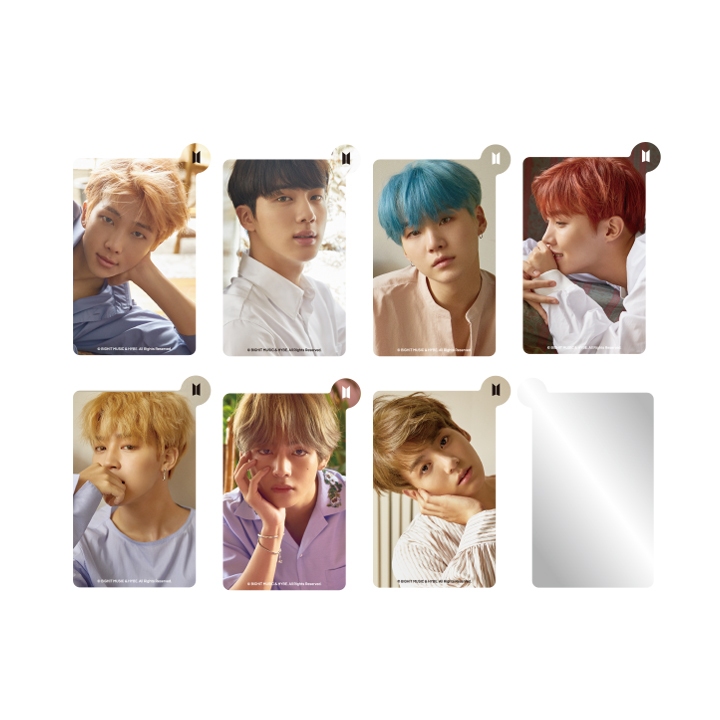 BTS love your self 韓国　armyブース　透明トレカ　テヒョン Espelho De Mão Lenticular BTS (LOVE YOURSELF Her) 3D Photo Hand