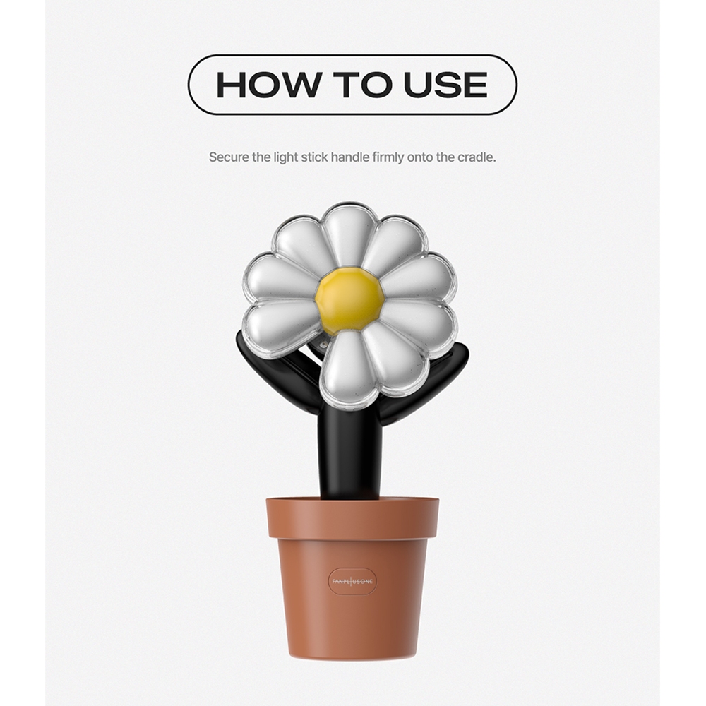 G-DRAGON · Official Light Stick + Cradle (Light Stick