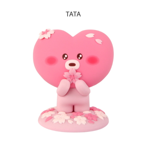 BTS BT21 Oficial CHERRY BLOSSOM Figura Autêntica | Shopee Brasil