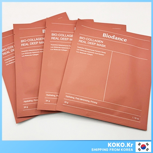 Biodance Bio Colágeno Máscara Real Profunda 34g with FREEBIES em