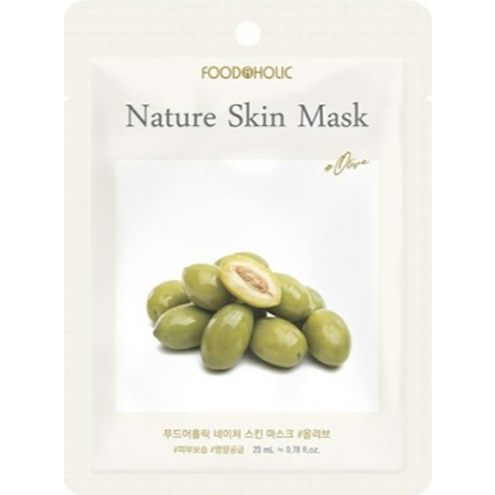 FOODAHOLIC] Nature skin mask pack - 10 Pack, Pacote De Máscara De