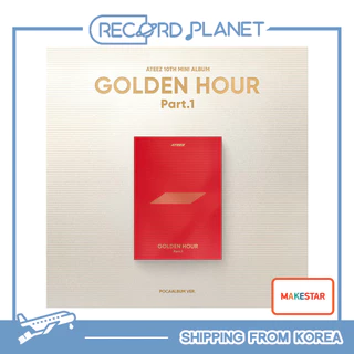 [MEET&CALL POB] ATEEZ - [GOLDEN HOUR : Part.1](POCAALBUM VER.)