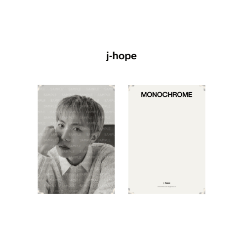 BTS POP-UP Premium Foto MONOCHROME | Shopee Brasil