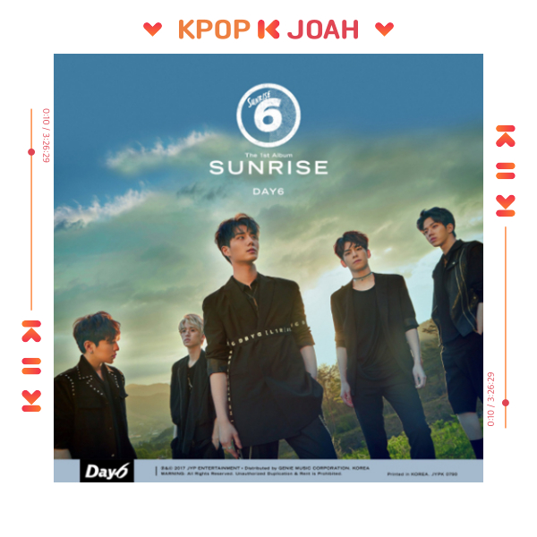 DAY6 [SUNRISE] 1st Full Album (2017) | Shopee Brasil