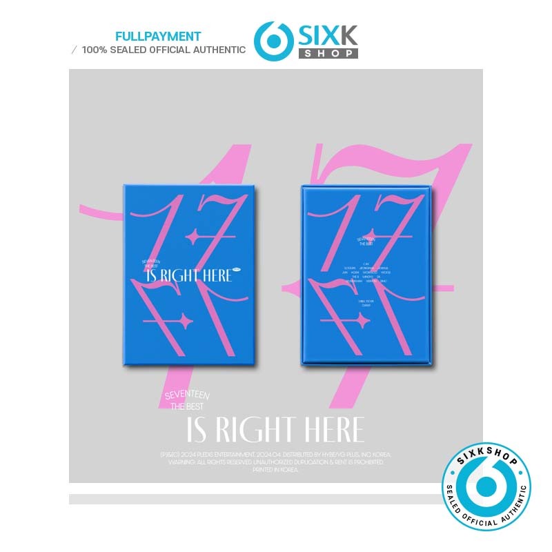 (POB) SEVENTEEN BEST ALBUM '17 IS RIGHT HERE -DEAR Ver.