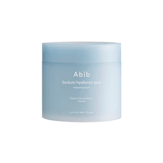 abib sedum hyaluron pad hydrating touch 165ml/75pads em Oferta na Shopee