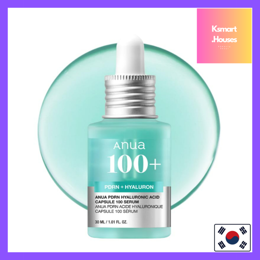 ANUA PDRN Cápsula De Ácido Hialurônico 100 Soro 30ml | Shopee Brasil