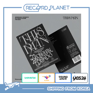 [POB] JEONGHAN X WONWOO (SEVENTEEN) - 1st Single Album ‘THIS MAN’ Weverse Albums ver.