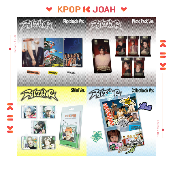 RIIZE [RIIZING] 1st MINI ALBUM (18th Jun.2024) | Shopee Brasil