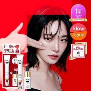 [Smile Seul] AHC Pro Shot Colágeno Creme Para Os Olhos Rosto 30ml + Soro 10ml Coreano Cuidados Com A Pele Anti-Envelheci