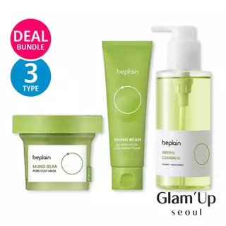 🇰🇷 (Evento) Espuma De Limpeza De Feijão Mungo 80ml/Máscara De Argila De Poros 120ml/Óleo 200ml (Single/Bundle/Set) Olive Young Korea