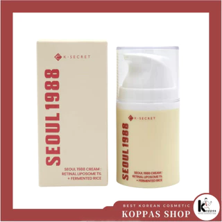 KSECRET SEOUL 1988 Cream 50ml : Retinol Lipossoma 1 % + Arroz Fermentado K-Secret