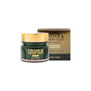 3w caviar & luxury gold rich cream 100g em Oferta na Shopee