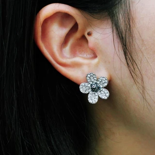 Feito Na Coreia K Brincos Europa Exportação-Celebridade Londres Estilo Clássico Stud Flower BNP Joias