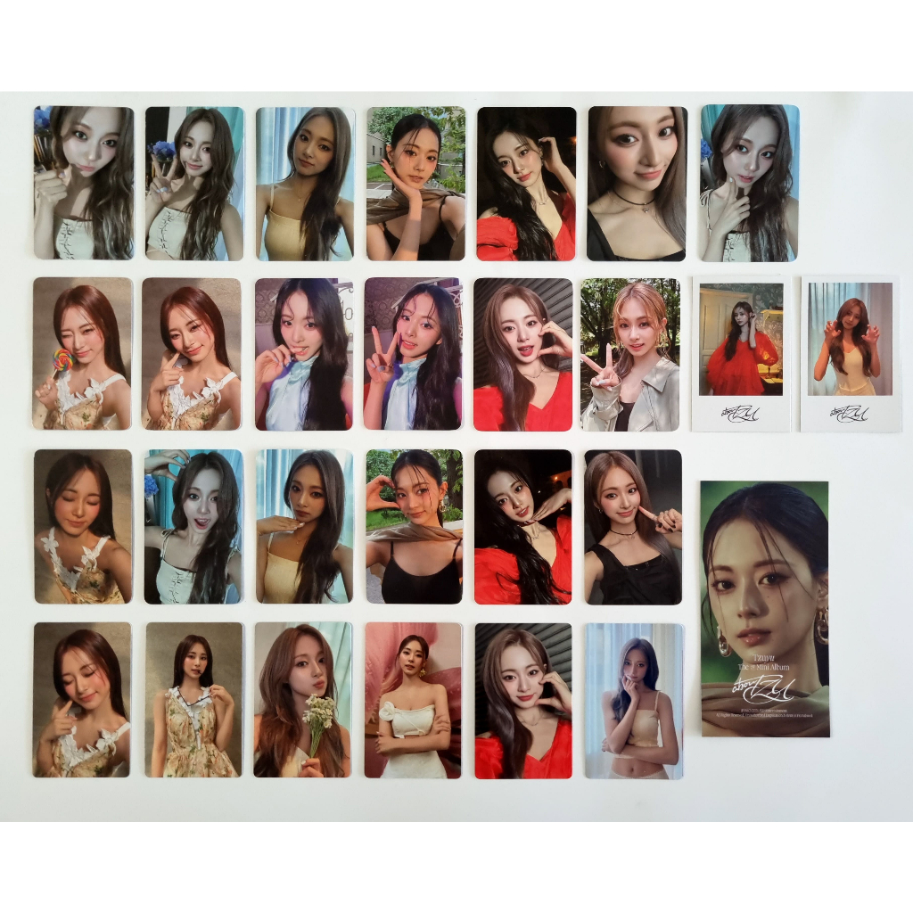 Duas Vezes Tzuyu 1o Mini Álbum abouTZU Música Coreia POB Photobook