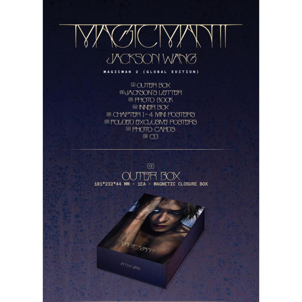 jackson wang MAGICMAN 2 CD Ver1.2.3まとめ GOT7) Jackson Wang Album - MAGICMAN 2 | Shopee Brasil