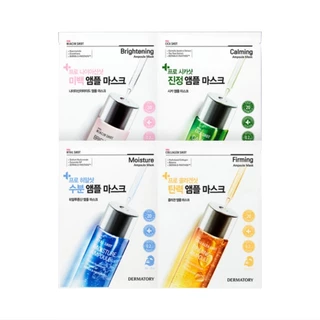 Dermatory Pro Ampoule Mask 4types em Oferta na Shopee