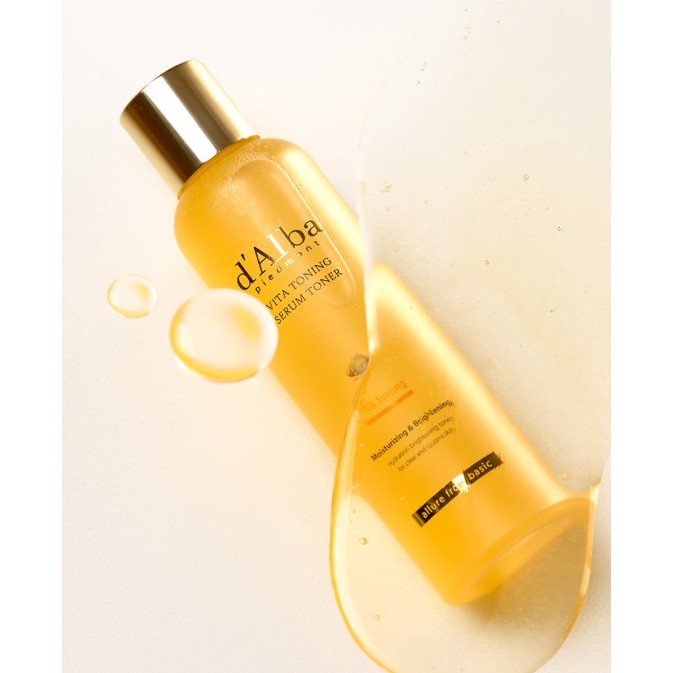 Renovado] D'Alba Vita Toning Serum Toner, 180ml | Shopee Brasil