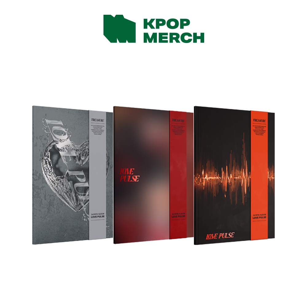 TREASURE - 3rd Mini Album [ Love Pulse ]_Photobook ver | Shopee Brasil