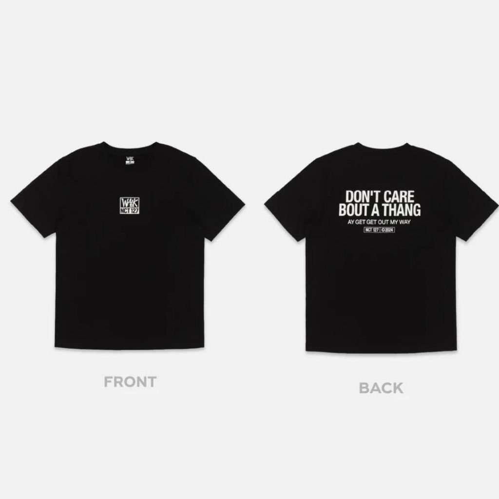 NCT 127 POP-UP [WALK : ON THE BEAT] MD - T-SHIRT SET (WHITE