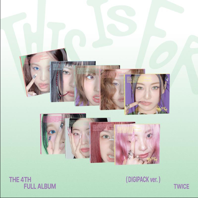 TWICE - [ THIS IS FOR ] 4TH ALBUM (DIGIPACK Ver.) | Shopee Brasil