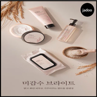 THE FACE SHOP Óleo De Limpeza Com Luz Brilhante De Água De Arroz 150ml/Espuma 150
