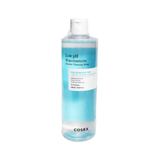 cosrx low ph niacinamide micellar cleansing water 400ml em Oferta na Shopee