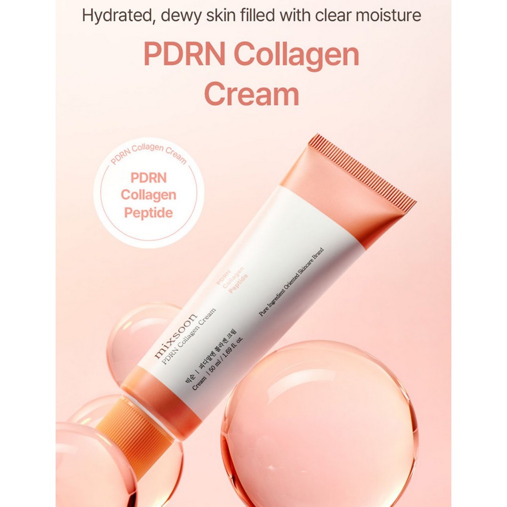 SHINING PDRN Collagen Cream 50ml 4個 Mixsoon PDRN Collagen Cream 50mL | Shopee Brasil