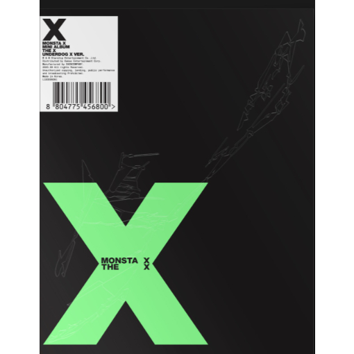 MONSTA X - [ THE X ] 13TH MINI ALBUM | Shopee Brasil