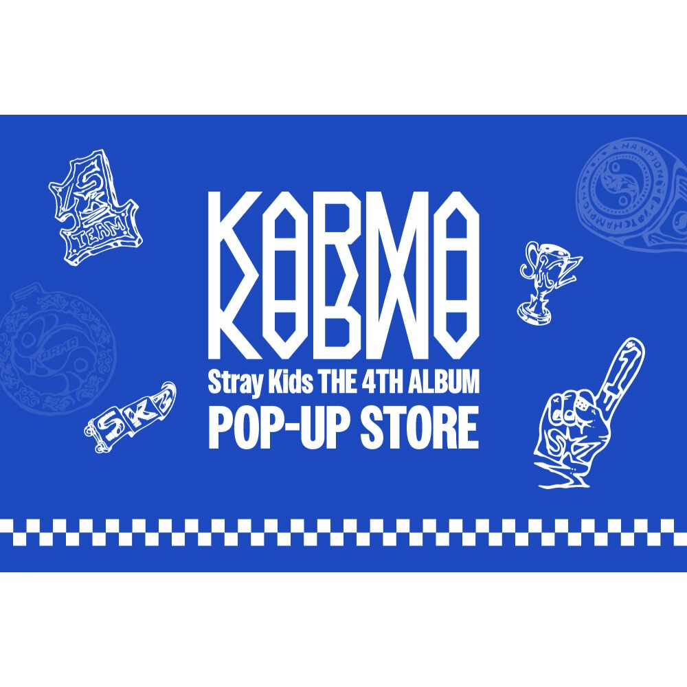 Stray Kids [KARMA] POP-UP Official MD / UNIFORM T-SHIRT | Shopee