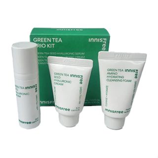 innisfree green tea 3 kit em Oferta na Shopee