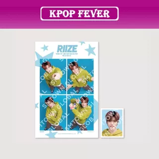 RIIZE – 2024 RIIZE FAN CON [RIIZING DAY FINALE] 2ND OFFICIAL MD / 4 CUT + ID PHOTO SET