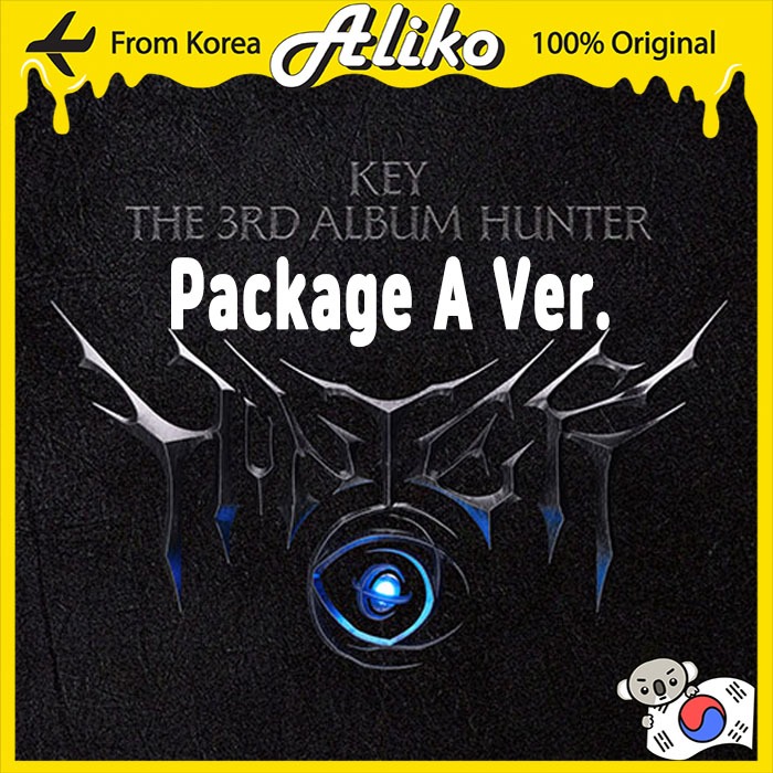 SHINEE) KEY - 3rd Full Album [HUNTER] (Package A Ver.) | Shopee Brasil