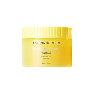 Bring Green Super Lemon Glutathione Toner Pad 150g 90pads em Oferta na Shopee