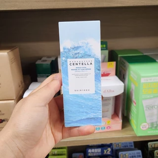 [SKIN1004] Madagascar Centella Hyalu-Cica Waterfit Sun Serum 50ml, Madagascar Centella Hyalu-Cica Soro Solar Para Água 50ml