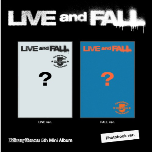 XDINARY HEROES - [ LIVE AND FALL ] 5TH MINI ALBUM | Shopee Brasil