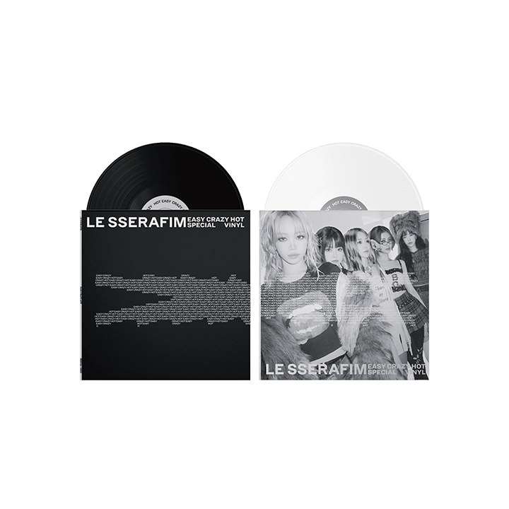 LP) LE SSERAFIM [EASY-CRAZY-HOT] Special Vinyl (7th Nov.2025
